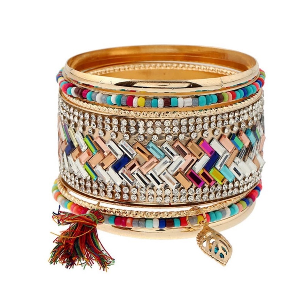 STACKED BRACELETS